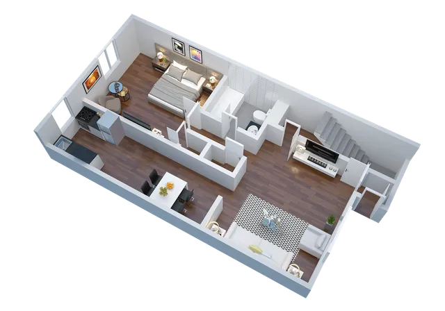 Roosevelt 1 Bedroom 1 Bathroom