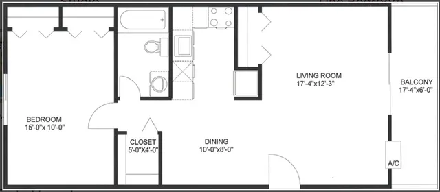 1 bedroom