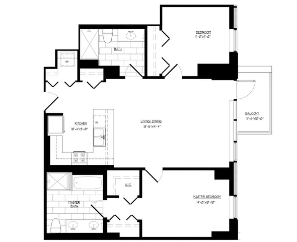 2 bedroom