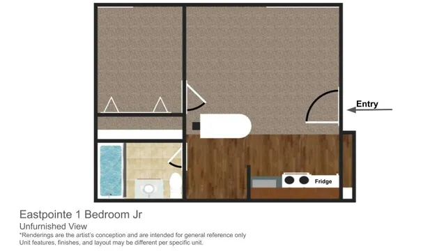 1 bedroom