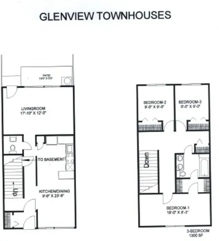 3 bedroom