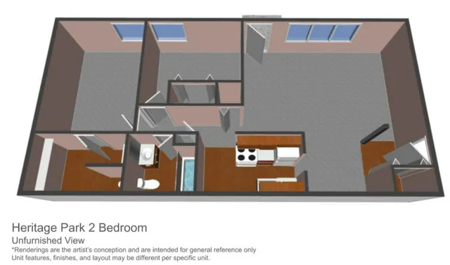 2 bedroom