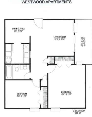 2 bedroom