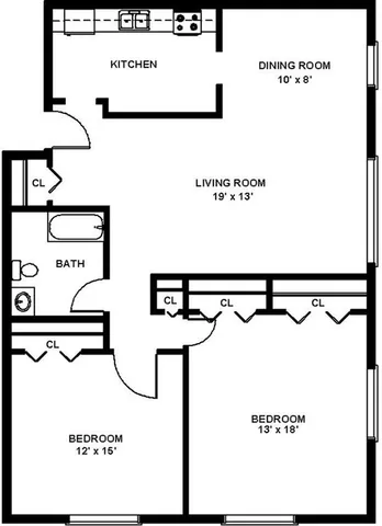 2 bedroom