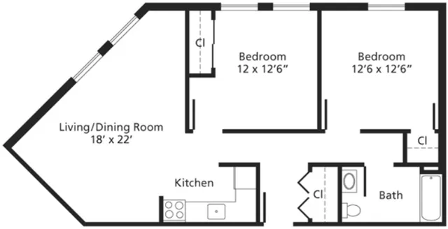 2 bedroom