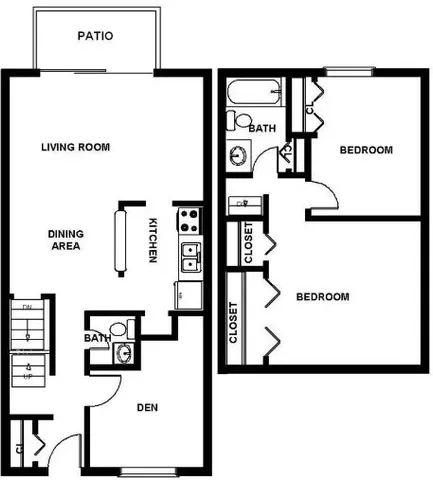 2 bedroom
