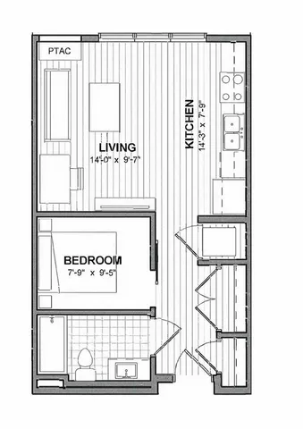Studio Floor Plan