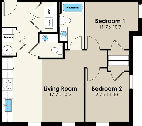 2309 Knapp 2bd Flat