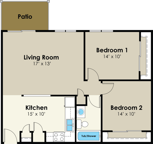 2 Bedroom Deluxe