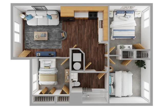 3 Bedroom Floor Plan | Prairie Reserve | Cedar Rapids, Iowa
