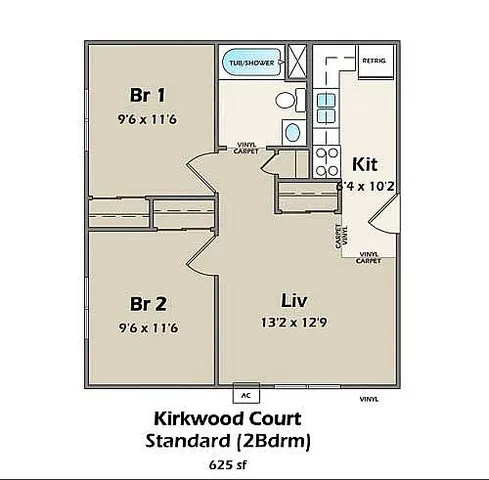 Standard 2 Bedroom