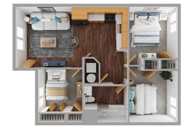 3 Bedroom Floor Plan | Prairie Reserve | Cedar Rapids, Iowa