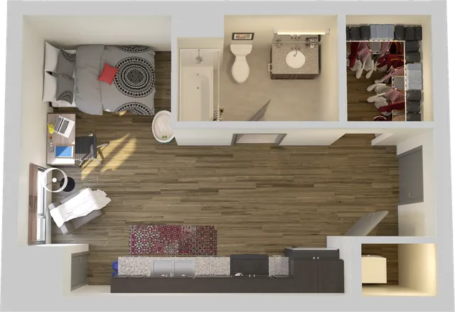 Studio Floor Plan