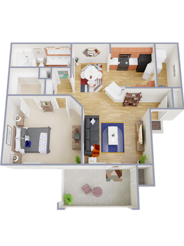 A1-P80 Floor Plan