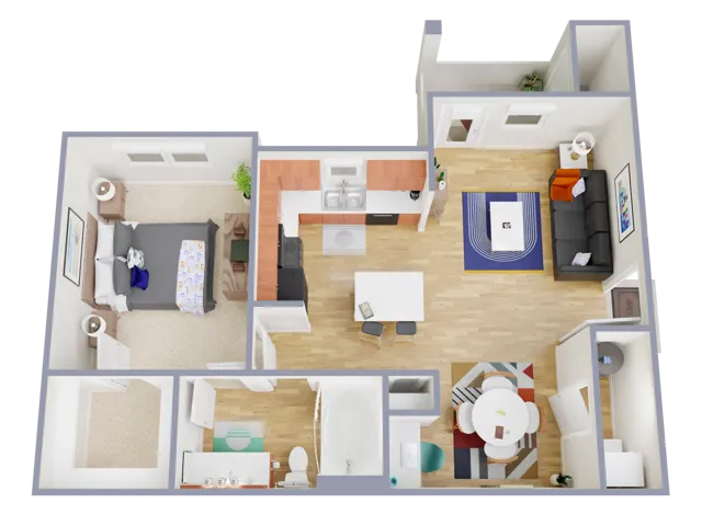 A4-P Floor Plan