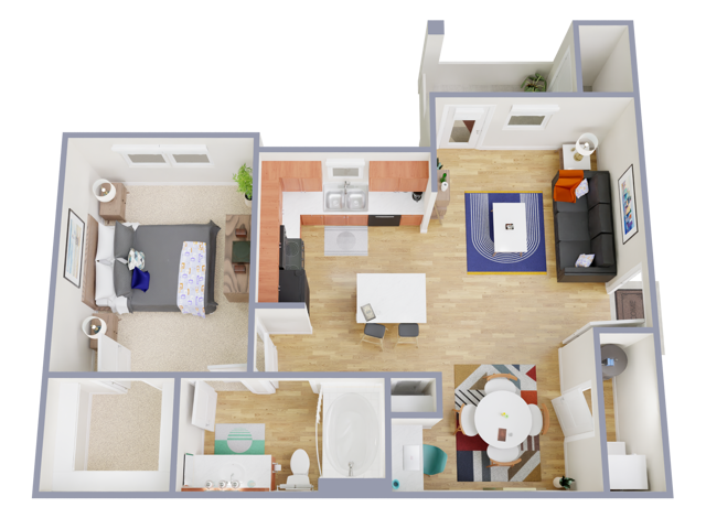 A4-P140 Floor Plan
