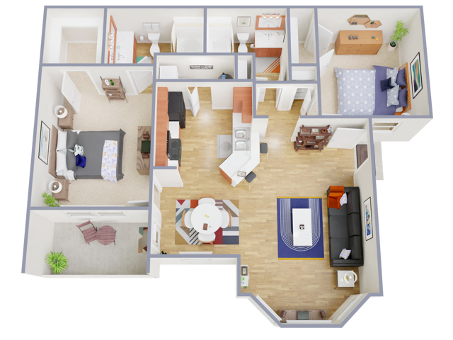 B1-P Floor Plan
