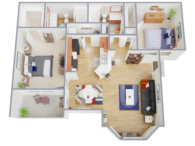 B1-P140 Floor Plan
