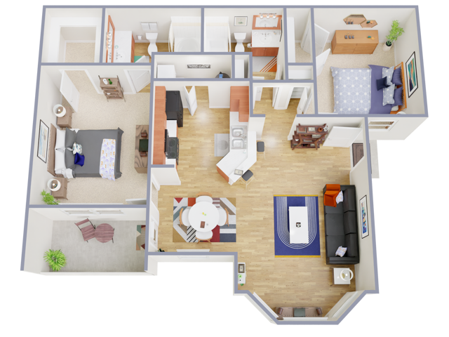 B1-P80 Floor Plan