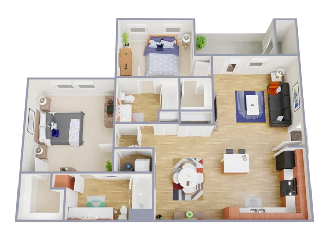 B3-P140 Floor Plan