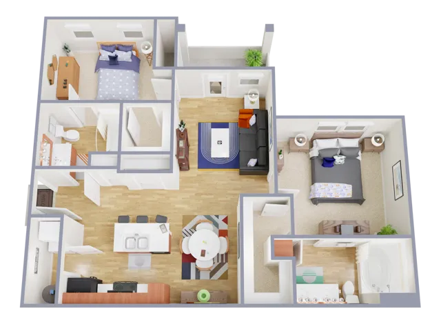 B4-P Floor Plan