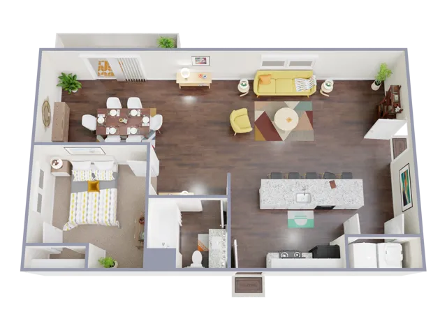 A3G60 Floorplan