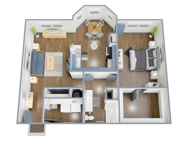 A1P Floorplan