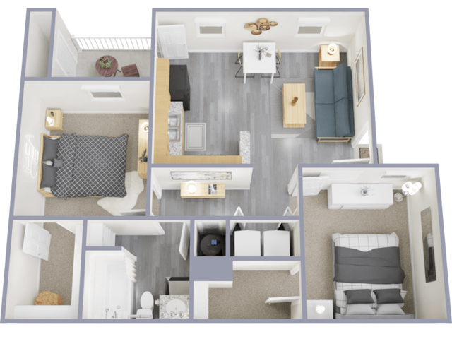 2x1 Floorplan