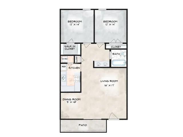 Bandalier floorplan