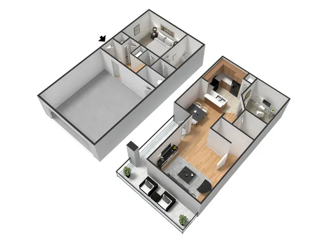 Tribeca 2 Floorplan