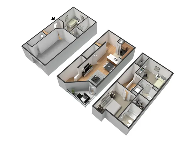 Uptown 2 Floorplan