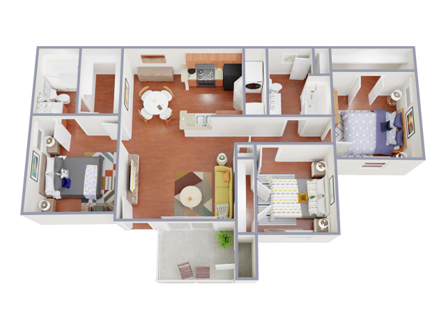 3x2 Floorplan