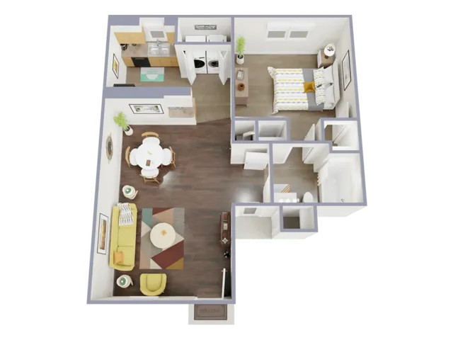 1x1 Floorplan