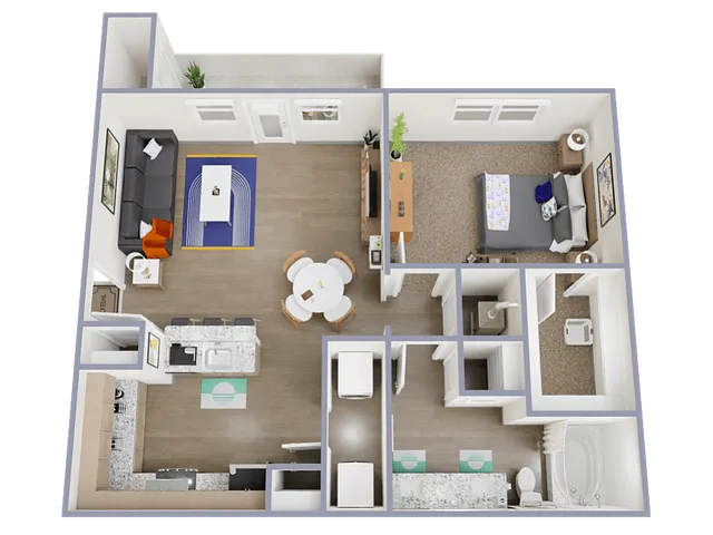 A2 796 Sq Ft