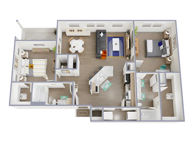B2 1193 Sq Ft