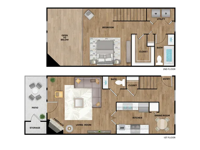 T2 1036sqft