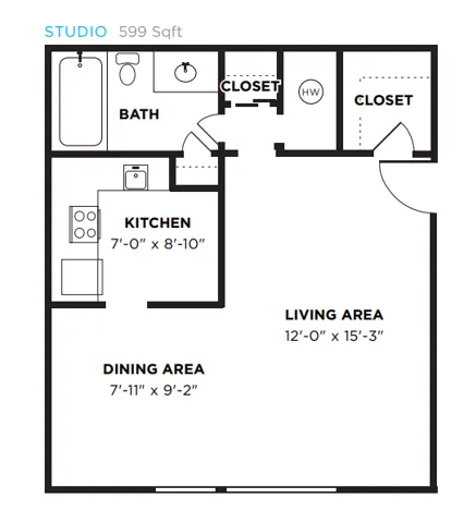 Studio Floor Plan