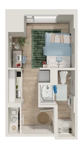 Premium Studio Near Brock