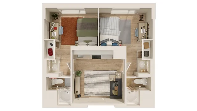 2 Bed, 2 Bath near Brock