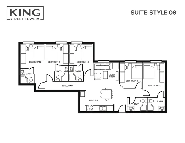 Tower 1 - 5 Bed, 5 Bath