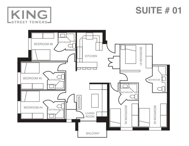 Tower 2 - 6 Bed, 5 Bath