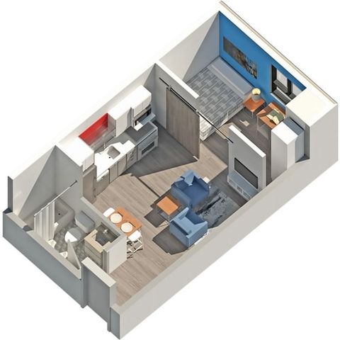 Bachelor floorplan