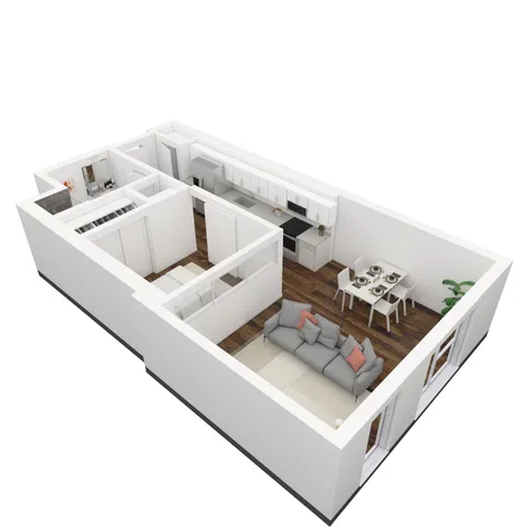 Auberge 1 Bedroom/1 Bath Apartment | 6th and Main | SLC, UT | View 1