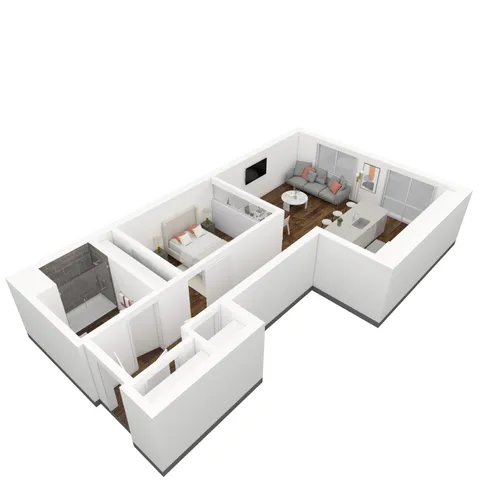 Omnia 1 Bedroom/1 Bath Apartment | 6th and Main | SLC, UT | View 1