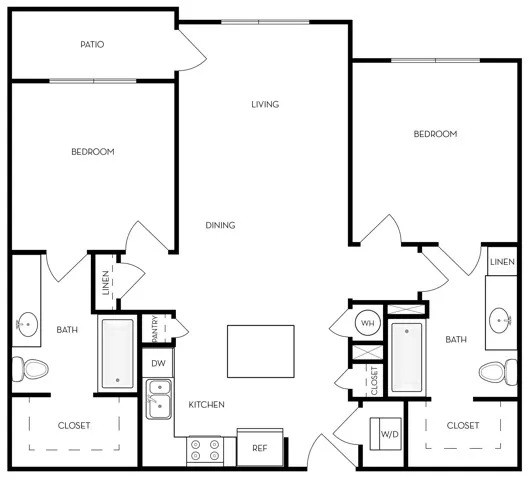 Palisades Unit Floorplan