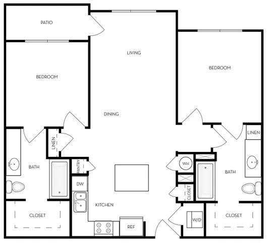 Palisades Unit Floorplan
