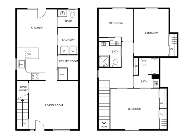 3 Bed / 2 Bath - Combined | Stone Creek Village