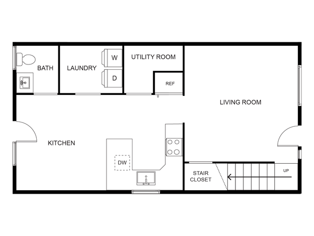 3 Bed / 2 Bath - Floor 1 | Stone Creek Village