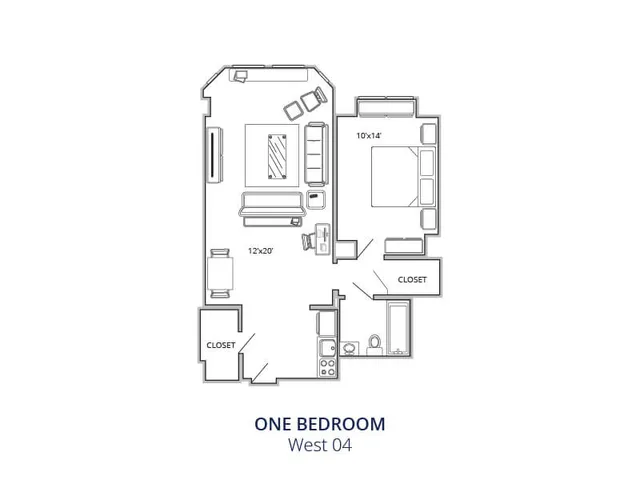 Westbury One Bedroom One Bath West 04