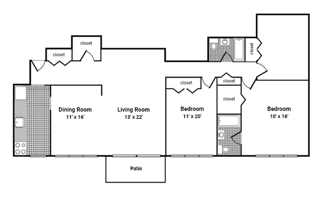 3 Bedroom | 2 Bedroom
